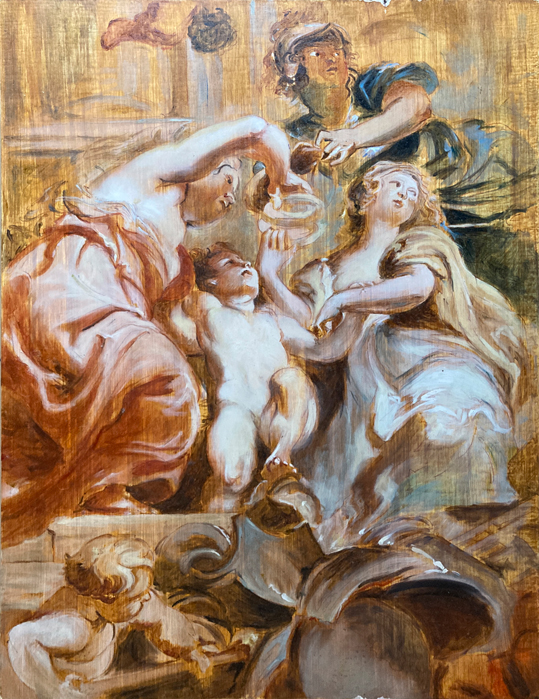 stefanie leleu pierre paul rubens angleterre et ecosse avec minerve et amour